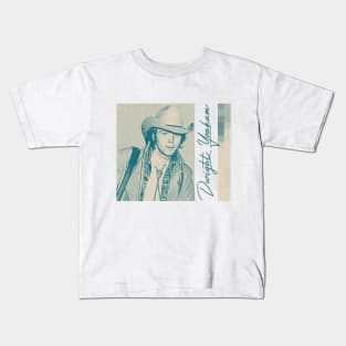 Dwight Yoakam / Vintage Style Original Fan Design Kids T-Shirt